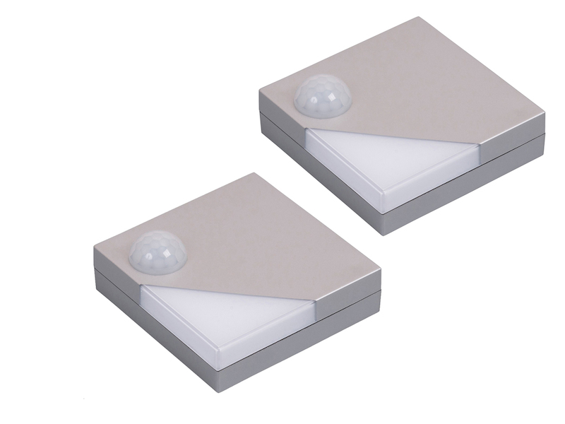 2er Set LED-Schrankleuchte mit Bewegungs-/Dämmerungssensor / meine