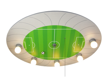 LED Deckenleuchte Fußball-Stadion Amazon Echo kompatibel, LED-Schlummerlicht