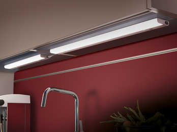 LED Küchenleuchte 52,8cm mit Bewegungssensor Unterbauleuchte Anbauleuchte Lampe
