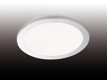 Dimmbare LED Deckenleuchte GOTLAND Ø 30cm, Acrylglas weiß, IP44