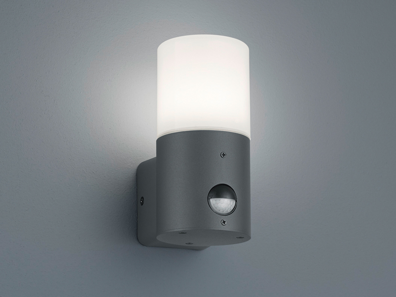 Moderne LED Außenleuchte für Hauswand in Anthrazit / meinewunschleuchte.de