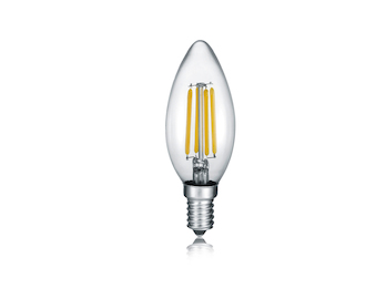 Rundes LED Leuchtmittel mit E27 Fassung 6W /& 190Lm in Warmweiß,aus farbigem Glas