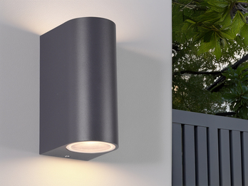 Zylinderförmige LED Wandleuchte aus dem Hause LUTEC meine Zylinderförmige LED Wandleuchte aus dem Hause LUTEC meine