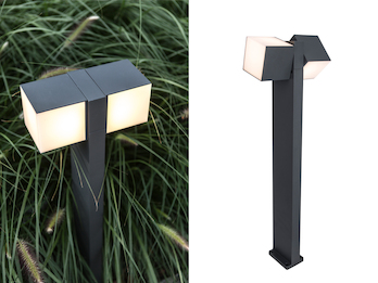 Moderne LED Wegelampe für außen aus dem Hause LUTEC / meine