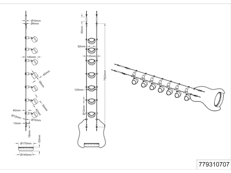 LED Seilsystem für eine vielfältige Lichtgestaltung! / meine