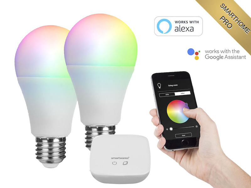 2er Set Smartwares Leuchtmittel Smarthome Pro Hw1601 2l Meine Wunschleuchte De 