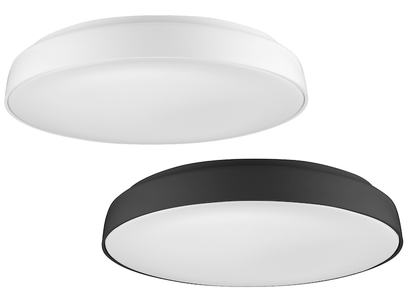 Wofi Flache Deckenleuchte mit Lampenschirm 58,5cm / meine-wunschleuchte.de