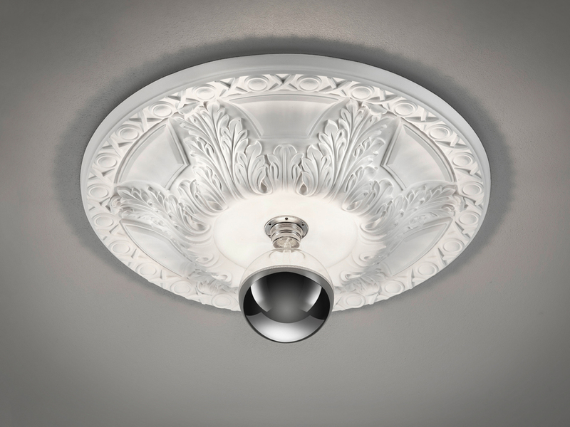 Runde LED Stucklampe für Decke aus dem Hause TRIO Leuchten / meinewunschleuchte.de