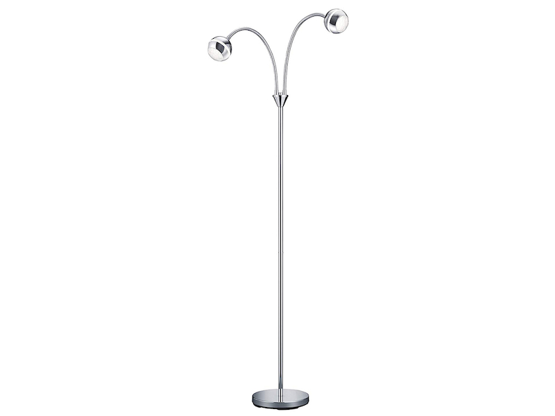 FLexarm Trio LED-Stehleuchte,1x4,2W SMD-LED Höhe 125cm chrom