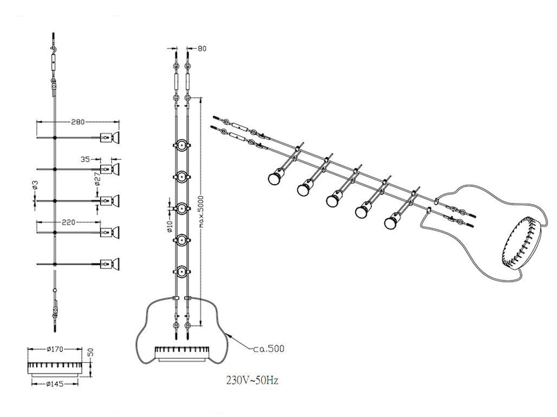 LED Seilsystem für eine vielfältige Lichtgestaltung! / meine