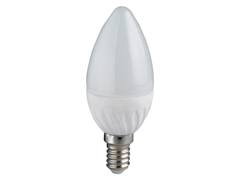 E14 LED - 5 Watt, 400 Lumen, 3000 Kelvin warmweiß, Ø3,7cm - nicht dimmbar