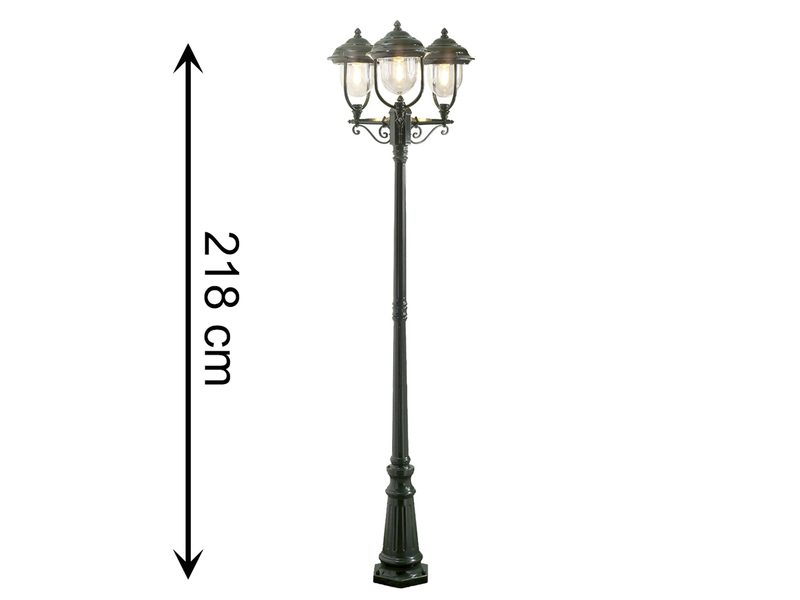 Konstsmide Grüne Gartenlaterne PARMA 7227-600 / meine-wunschleuchte.de