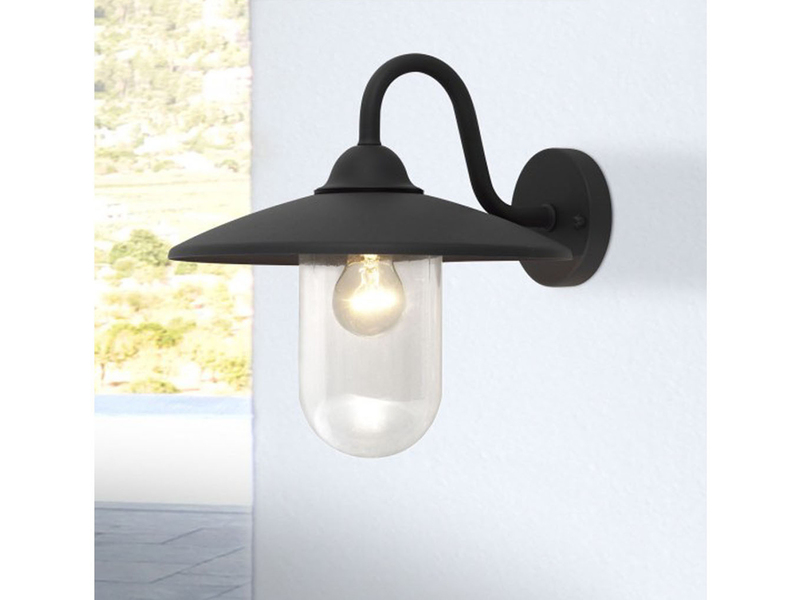 Wofi Queens E27 Aussen-Wandleuchte anthrazit IP44