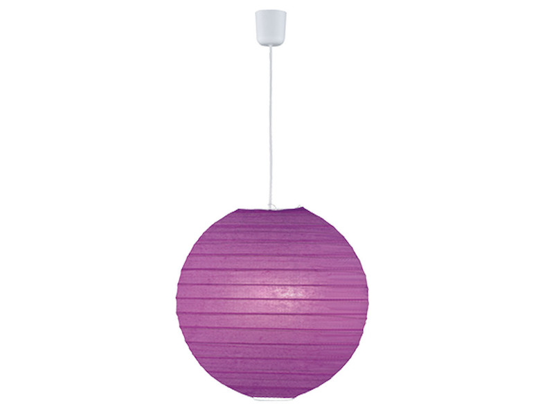 LED Hängelampe aus Papier Japan-Kugel weiß Ø 50cm Lampion Leuchtmittel dimmbar