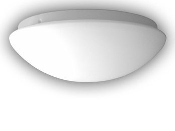 Deckenleuchte / Deckenschale rund, Opalglas matt, Ø 40cm