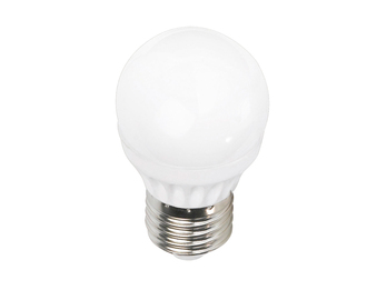 E27 LED - 4 Watt, 320 Lumen, 3000 Kelvin warmweiß, Ø4,5cm - nicht dimmbar