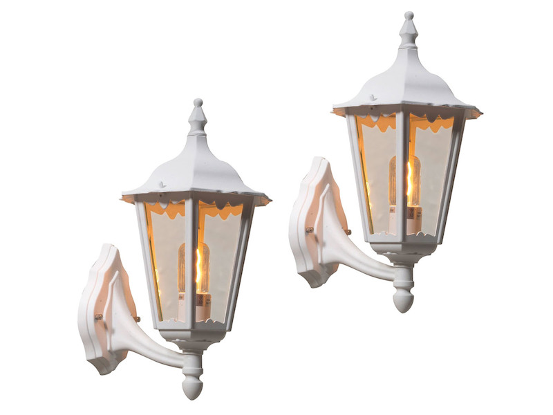 2er-Set Konstsmide Wandleuchten Firenze mit E27-Sockel / meine