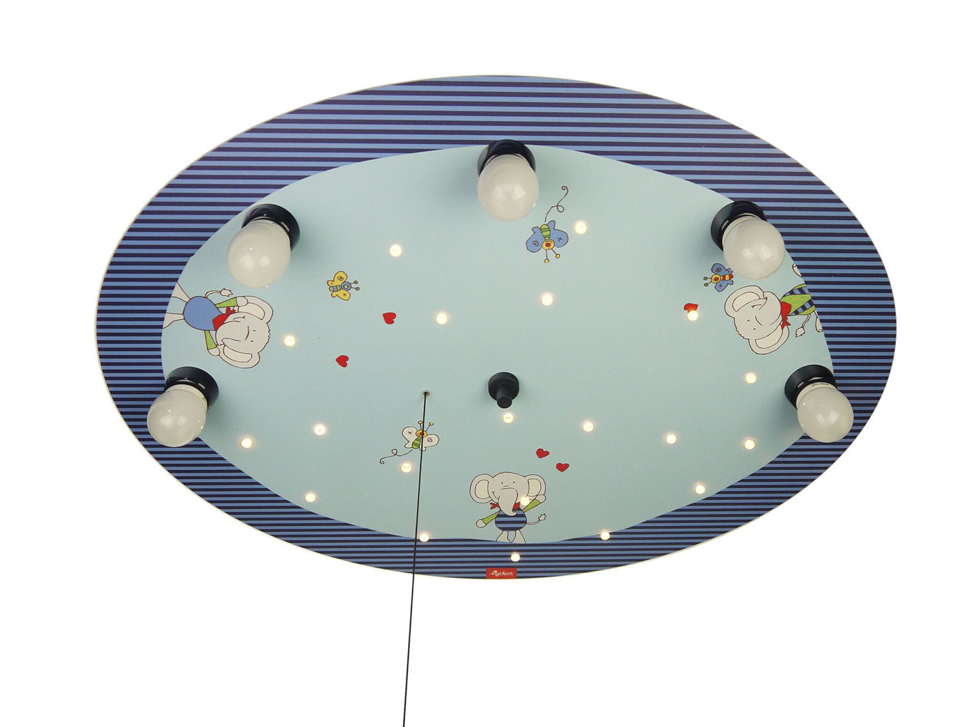 Plafoniere Per Bambini : Plafoniera per bambini lolo lombardo led rilassante luce alexa