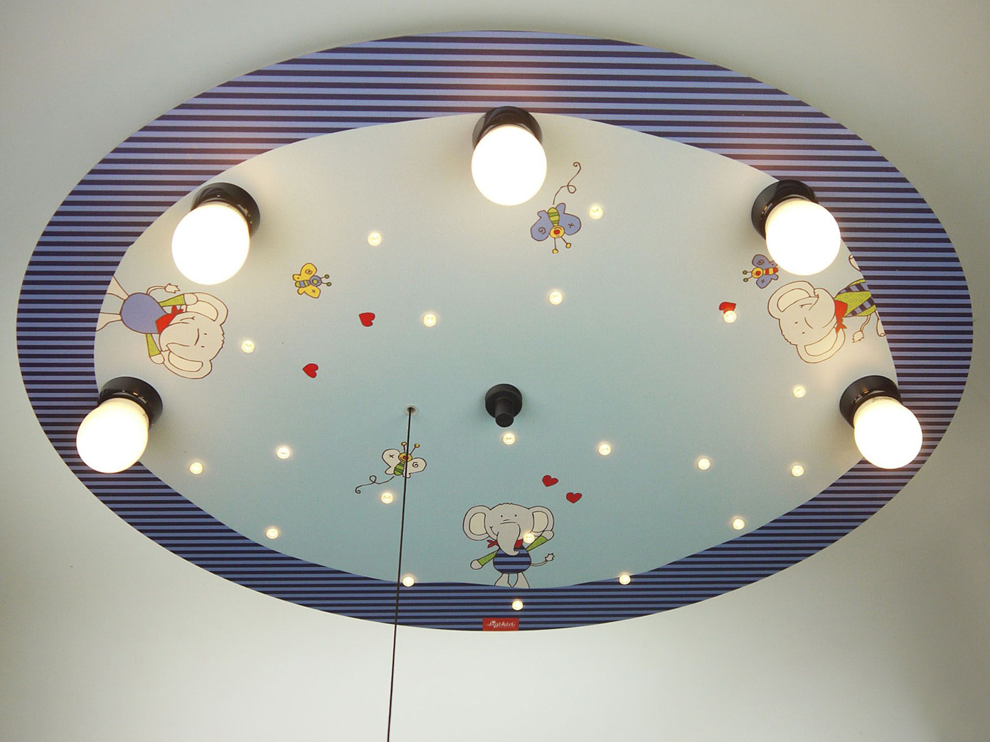 Plafoniere Per Bambini : Plafoniera per bambini lolo lombardo led rilassante luce alexa