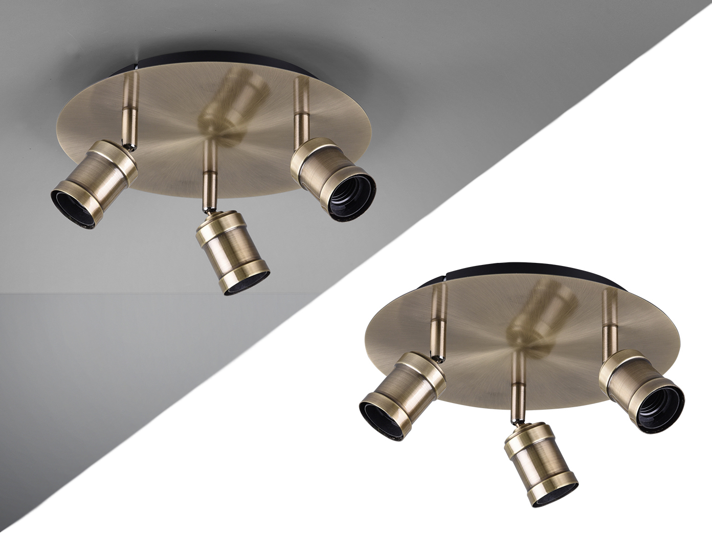 Schwenkbare LED Wandspots und Deckenstrahler für den Innenbereich