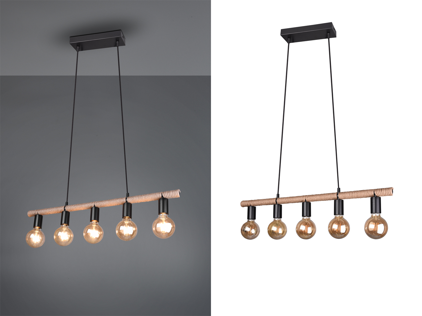 hängelampen über esstisch