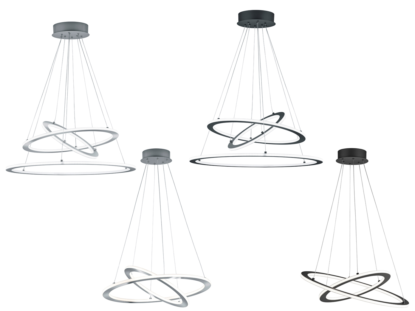 Ausgefallene Pendelleuchten für hohe Decken Wohnzimmerlampen hängend