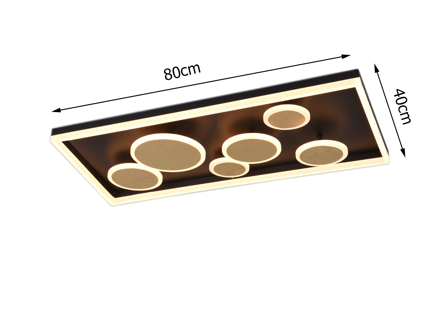 Außergewöhnliche LED Wand- Deckenlampen Luxuslampen Bilder Panel für