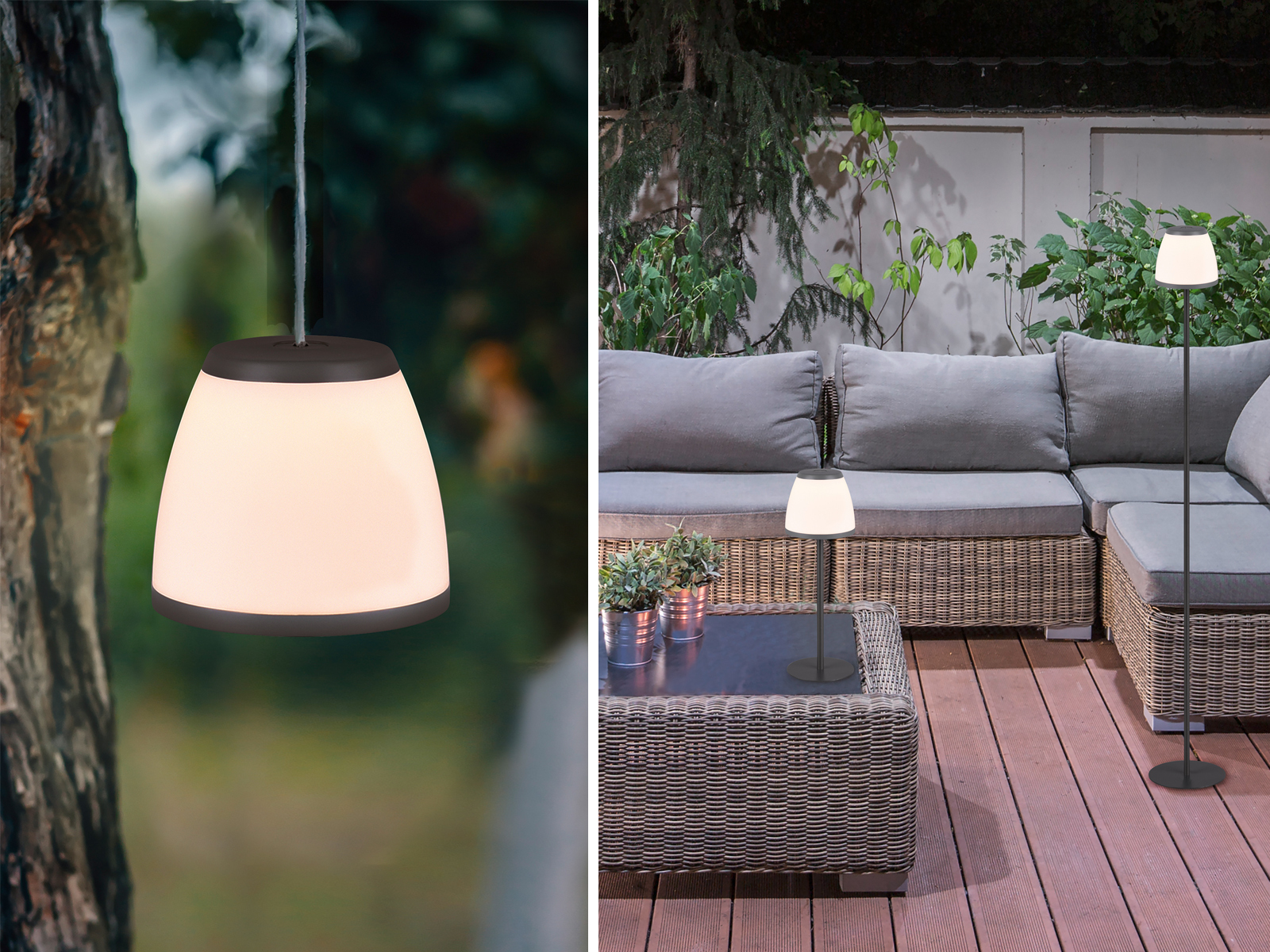 Große & kleine Outdoor Bodenlaternen Design Gartenleuchten für Balkon